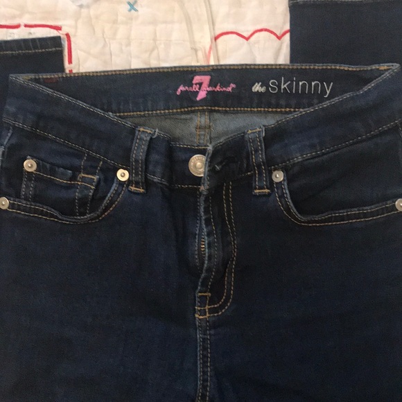 Seven for all mankind skinny jeans - Picture 2 of 3